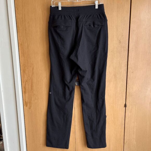 Lululemon Black Men's Yoga Studio Pants Drawstring Waist Size M - Picture 2 of 16